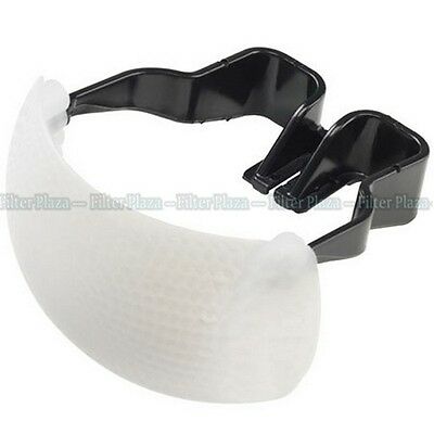 White Color Puffer Pop-up Flash Soft Diffuser Dome For Canon Nikon Pentax Dslr