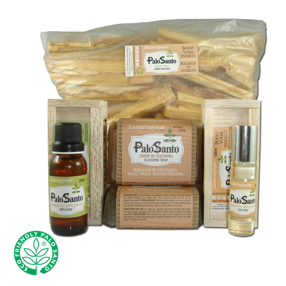 Palo Santo Bundle: Essential Oils, Incense Agarbatti + Soaps. Save On Shipping!